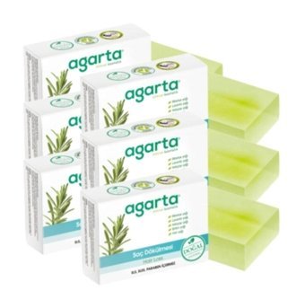 Agarta Saç Dökülmesini Önlemeye Yardımcı Organik Antibakteriyel Bıttım Sabunu 6x150 gr