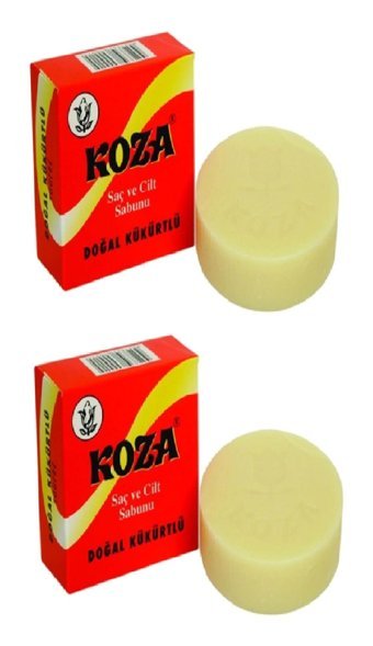 Koza Saç ve Cilt Organik Kükürt Sabun 2x105 gr