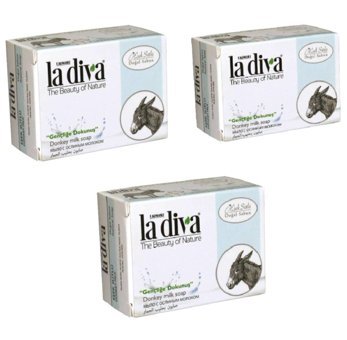 La Diva Nemlendirici Eşek Sütü Sabunu 3x100 gr