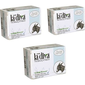 La Diva Nemlendirici Eşek Sütü Sabunu 3x100 gr