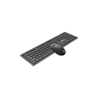 Lenovo Lecoo KW201 Sessiz Siyah Kablosuz Klavye Mouse Seti
