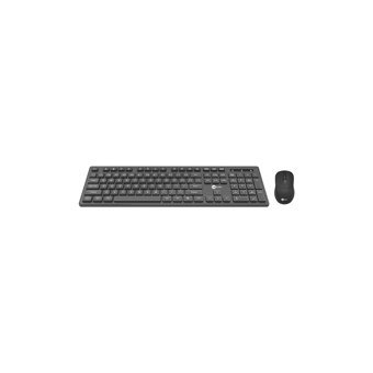 Lenovo Lecoo KW201 Sessiz Siyah Kablosuz Klavye Mouse Seti