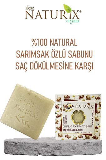 Naturix Organik Sarımsak Sabun 125 gr