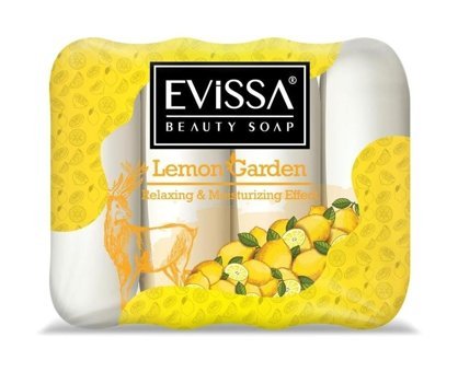 Evissa Nemlendirici Rahatlatıcı Limon Bahçesi Sabun 4x70 gr