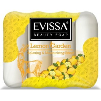 Evissa Nemlendirici Rahatlatıcı Limon Bahçesi Sabun 4x70 gr