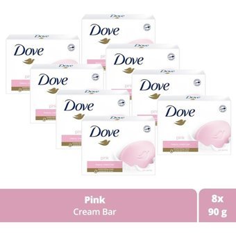 Dove Pink Beauty Cream Bar Sabun 8x90 gr