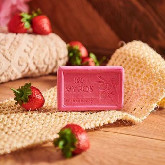 Myros Organik Çilek Sabun 75 gr
