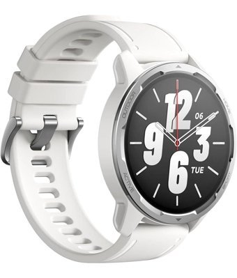 Xiaomi Watch S1 Active GL 47.3 mm Silikon Kordon Yuvarlak Unisex Akıllı Saat Beyaz