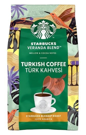 Starbucks Veranda Blend Sade Az Kavrulmuş Türk Kahvesi 100 gr