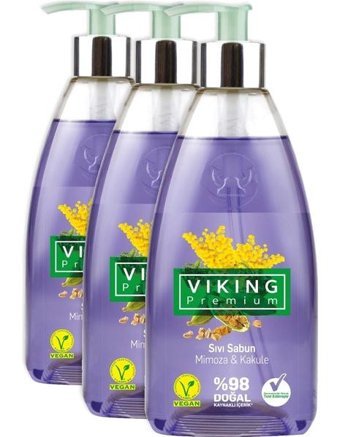 Viking Premium Mimoza-Kakule Sıvı Sabun 3x500 ml