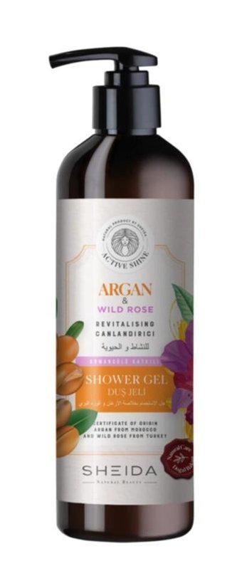 Sheida Actıve Shıne Argan Duş Jeli 500 ml