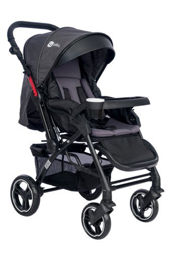 4 Baby Active Plus Çift Yönlü Katlanabilir Puset Bebek Arabası Antrasit