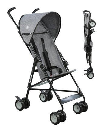 Maxi Taxi MT 0037 Lite Katlanabilir Baston - Puset Bebek Arabası Gri