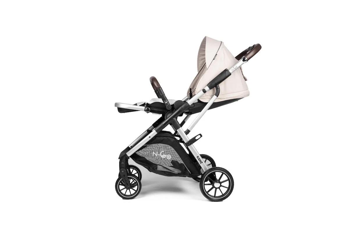 Kanz N-Go Katlanabilir Travel Sistem Bebek Arabası Bej