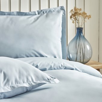 Karaca Home Cool Touch Stripe Çift Kişilik Nevresim Takımı Mavi