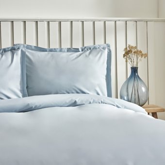 Karaca Home Cool Touch Stripe Çift Kişilik Nevresim Takımı Mavi
