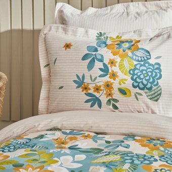 Karaca Home Botanical Çift Kişilik Nevresim Takımı Yeşil