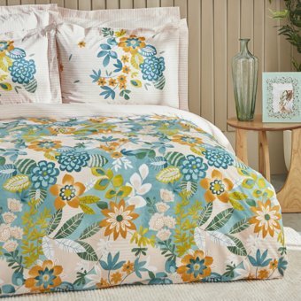 Karaca Home Botanical Çift Kişilik Nevresim Takımı Yeşil