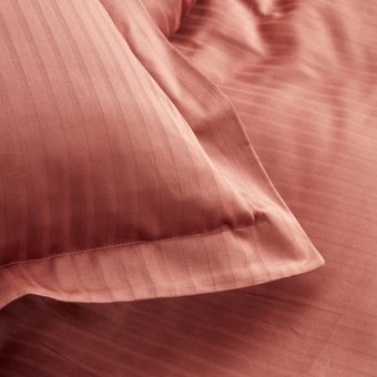 Karaca Home Uniq %100 Pamuk Çift Kişilik Saten Nevresim Takımı Terracota