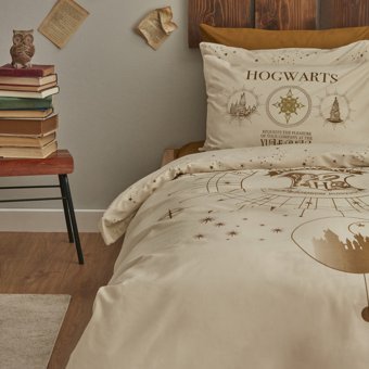 Karaca Home Harry Potter Charm %100 Pamuk Çift Kişilik Nevresim Takımı