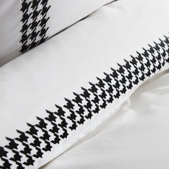 Karaca Home White Collection Juanita Çift Kişilik Nakışlı Percale Nevresim Takımı Beyaz