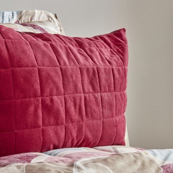 Karaca Home Lydia Çift Kişilik Stripe Comfort Set Bordo