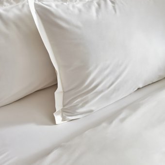 Karaca Home Cool Touch Stripe Çift Kişilik Nevresim Takımı Beyaz