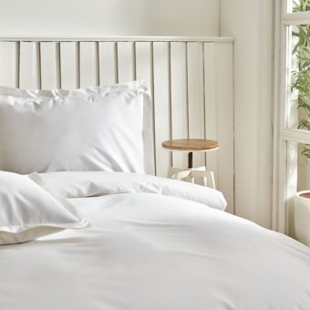 Karaca Home Cool Touch Stripe Çift Kişilik Nevresim Takımı Beyaz