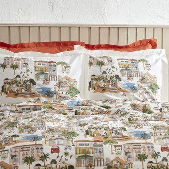 Karaca Home Gwen Terracotta %100 Pamuk Çift Kişilik Nevresim Takımı PP