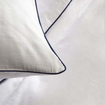 Nautica Home Percy Navy Saten Çift Kişilik Nevresim Takımı