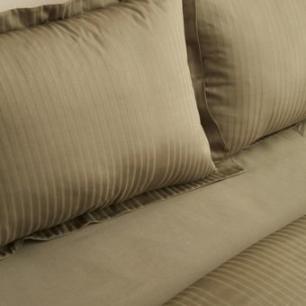 Karaca Home Uniq %100 Pamuk Çift Kişilik Saten Nevresim Takımı Haki