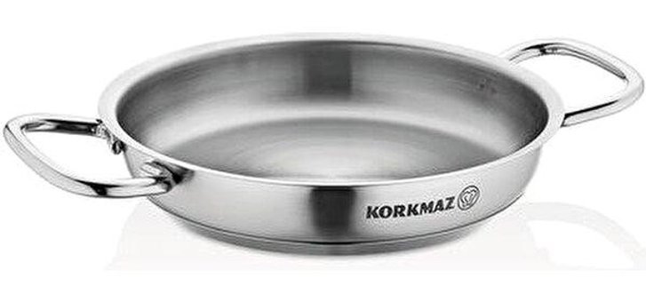 Korkmaz Proline Satin Çelik 16 cm Tava