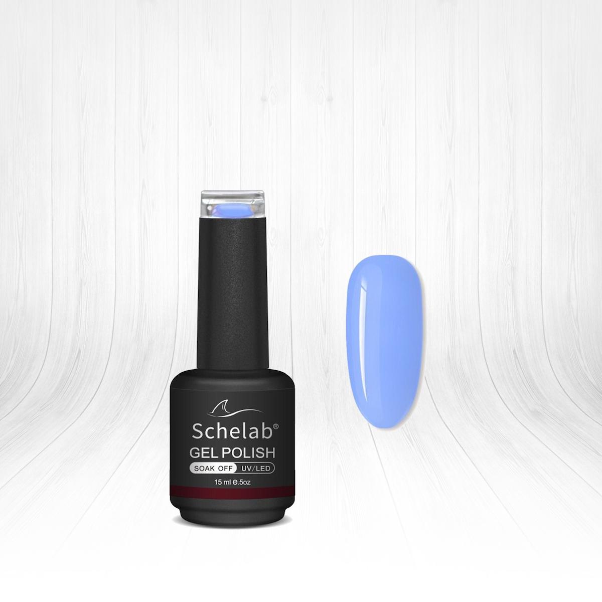 Schelab 15 Vivid Blue Mavi Parlak Kalıcı Oje