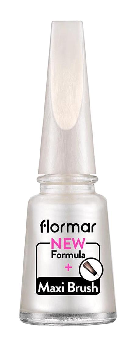Flormar PL201 Beyaz Sedefli Oje