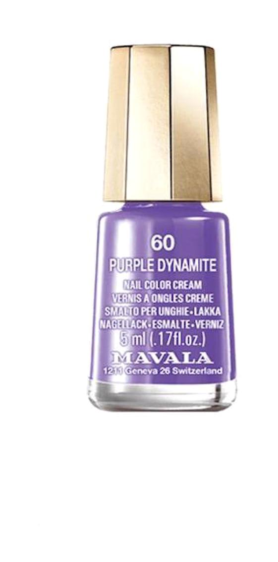 Mavala 60 Purple Dynamite Mor Parlak Oje