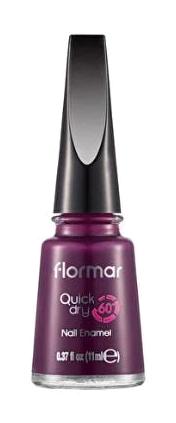 Flormar QD18 Mürdüm Parlak Oje