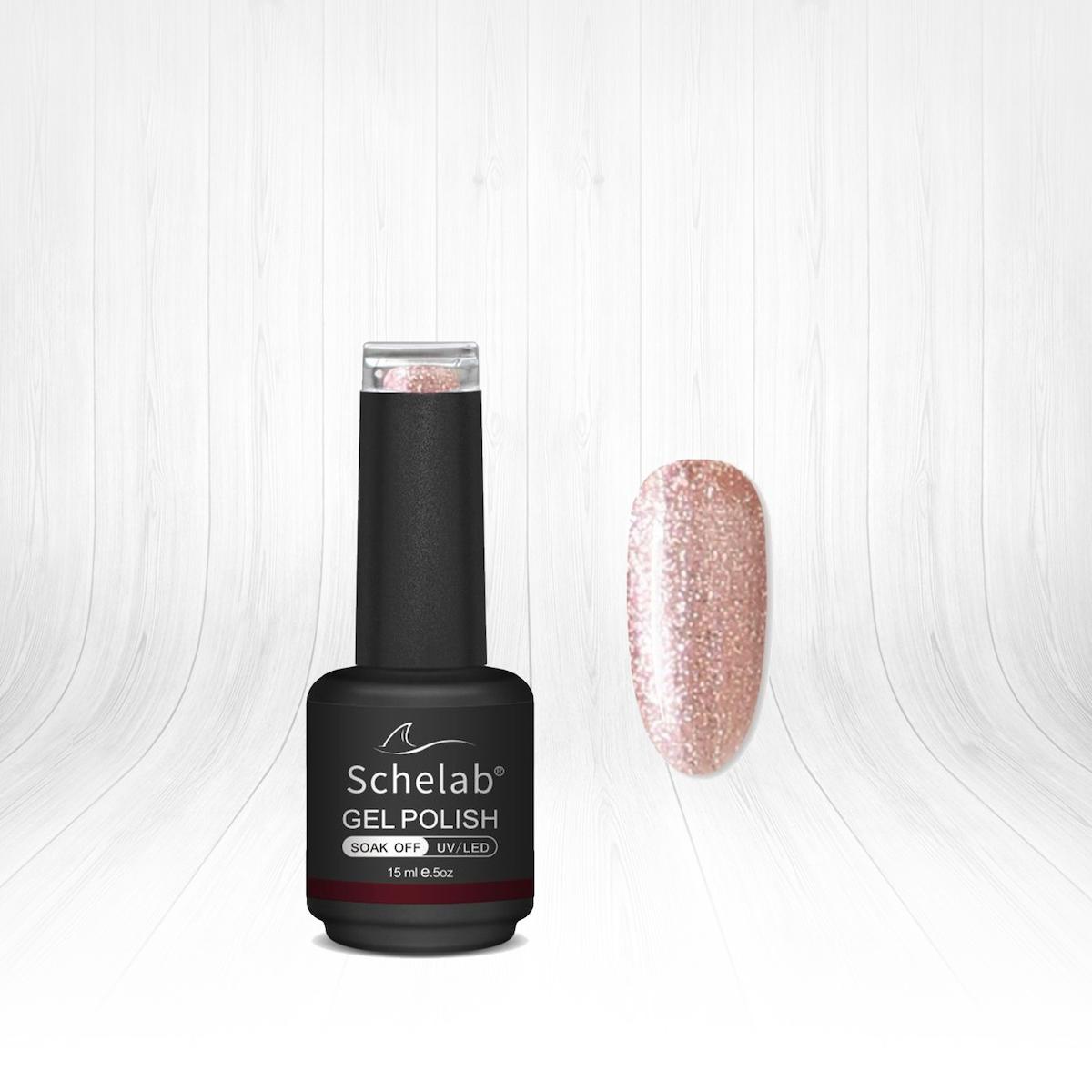 Schelab Rose Diamond Pudra Kalıcı Simli Oje