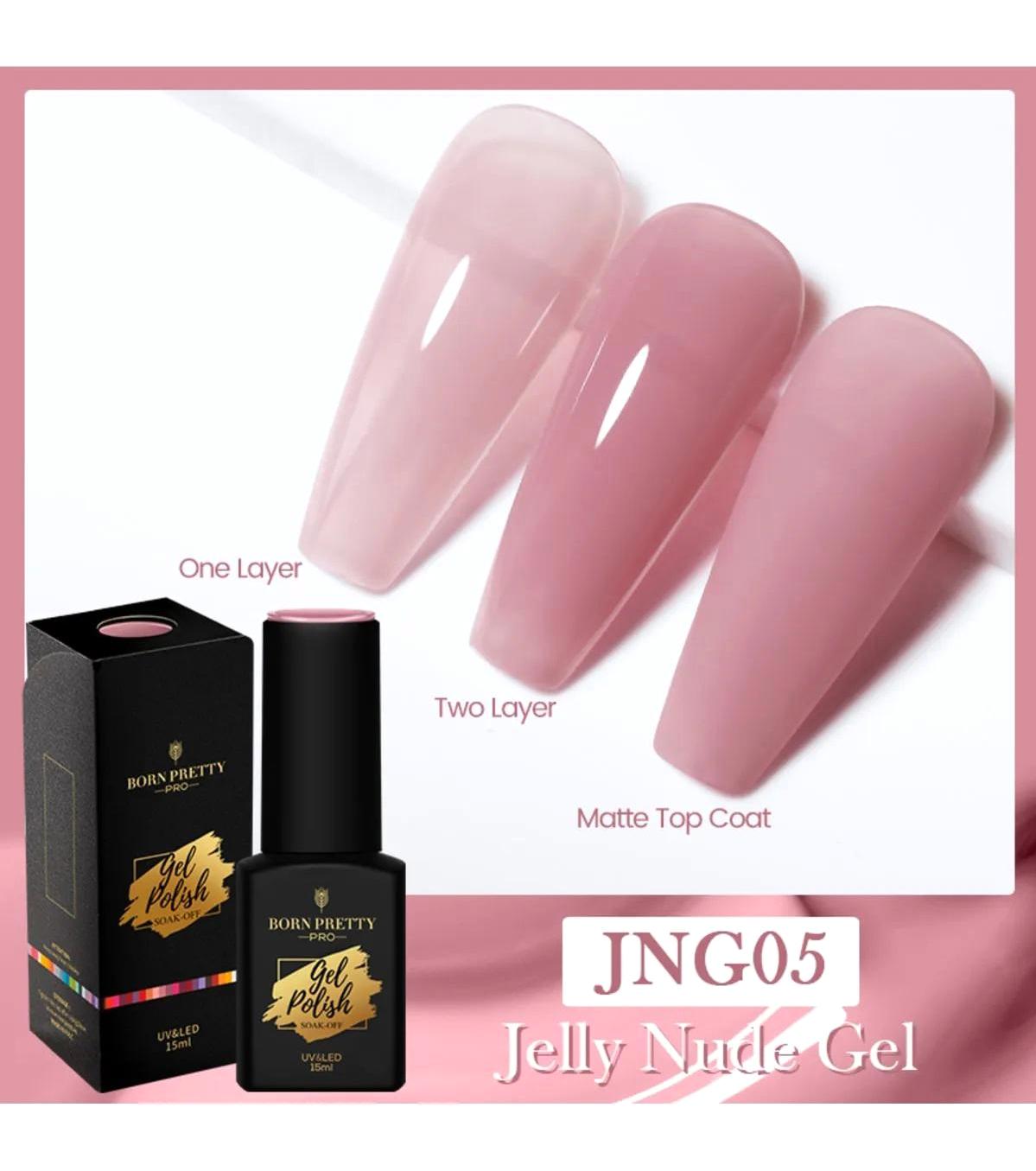Born Pretty JNG05 Gül Kurusu Parlak Kalıcı Oje