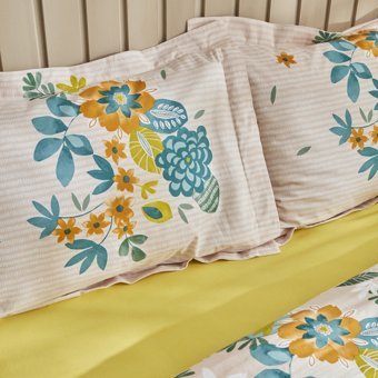 Karaca Home Botanical Tek Kişilik Nevresim Takımı Yeşil