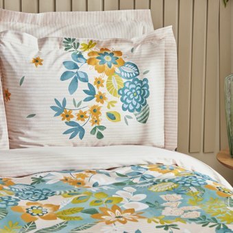Karaca Home Botanical Tek Kişilik Nevresim Takımı Yeşil