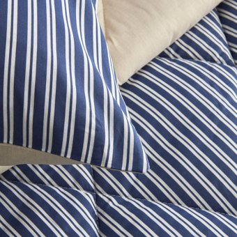 Nautica Home Maritime Stripe Tek Kişilik Comfort Set Blue