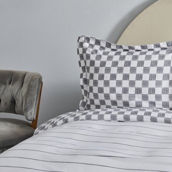 Karaca Home Cordova Antrasit %100 Pamuk Tek Kişilik Nevresim Takımı