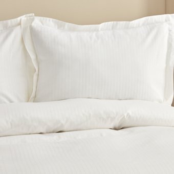 Karaca Home Uniq %100 Pamuk Tek Kişilik Saten Nevresim Takımı Beyaz