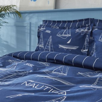 Nautica Home Marine Life %100 Pamuk Tek Kişilik Nevresim Takımı