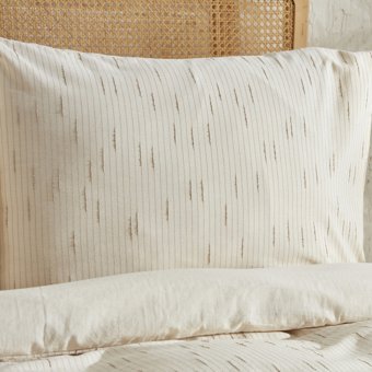 Karaca Home Lotus %100 Pamuk Tek Kişilik Nevresim Takımı Bej