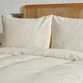 Karaca Home Lotus %100 Pamuk Tek Kişilik Nevresim Takımı Bej
