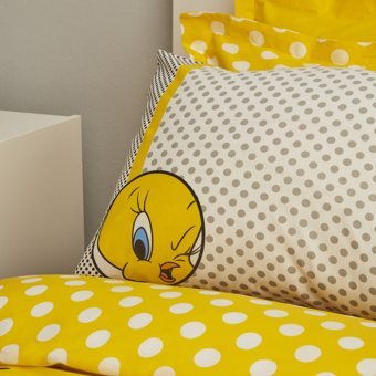 Karaca Home Looney Tunes Tweety %100 Pamuk Tek Kişilik Nevresim Takımı