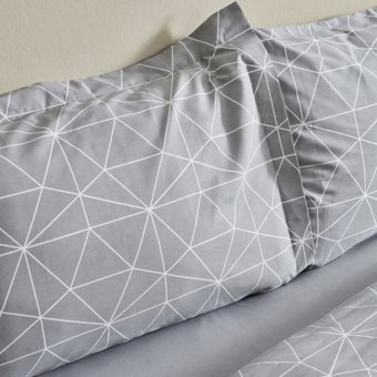 Karaca Home Colby %100 Pamuk Tek Kişilik Nevresim Takımı Gri