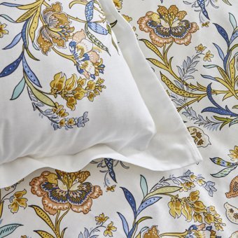 Karaca Home Indra %100 Pamuk Tek Kişilik Nevresim Takımı Sarı PP