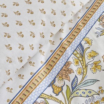 Karaca Home Indra %100 Pamuk Tek Kişilik Nevresim Takımı Sarı PP